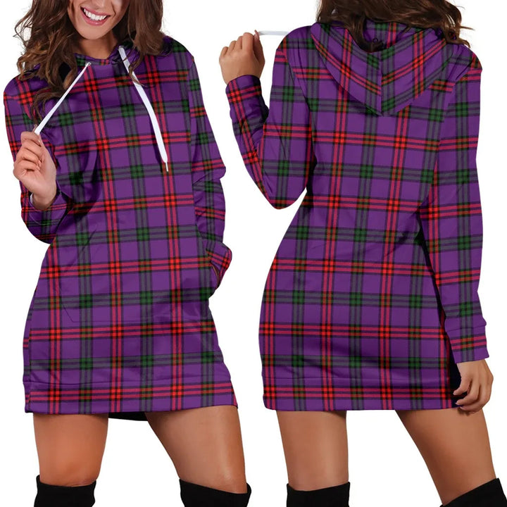 Scottish Montgomery Modern Clan Tartan Hoodie Dress