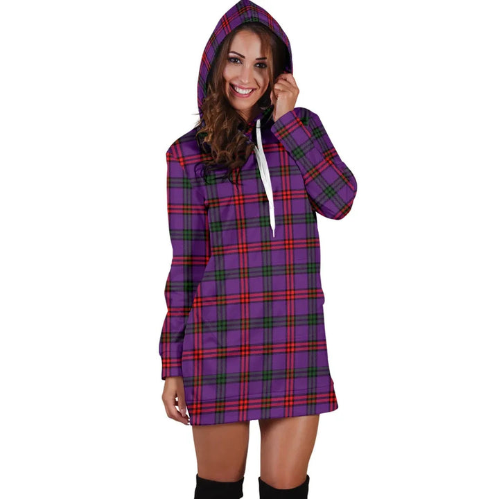 Scottish Montgomery Modern Clan Tartan Hoodie Dress
