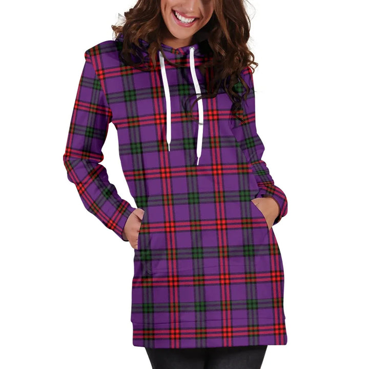 Scottish Montgomery Modern Clan Tartan Hoodie Dress