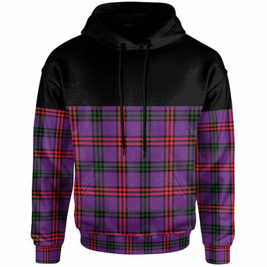 Scottish Montgomery Modern Clan Tartan Hoodie - Horizontal Style Front Side Tartan Plaid