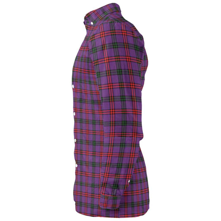 Scottish Montgomery Modern Clan Tartan Long Sleeve Shirt Tartan Plaid