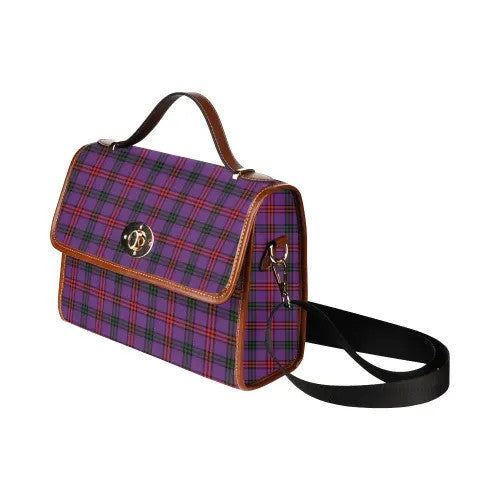 Scottish Montgomery Modern Clan Tartan Waterproof Canvas Bag Tartan Plaid 4