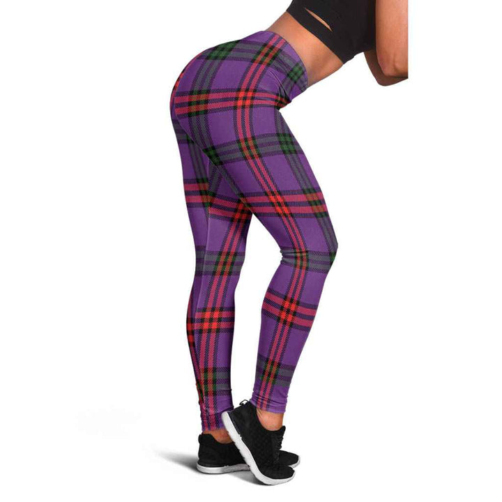 Scottish Montgomery Modern Clan Tartan Women Leggings Tartan Plaid 1