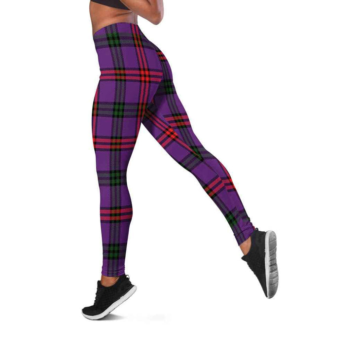 Scottish Montgomery Modern Clan Tartan Women Leggings Tartan Plaid 2