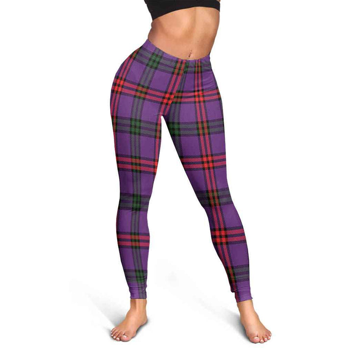Scottish Montgomery Modern Clan Tartan Women Leggings Tartan Plaid 3