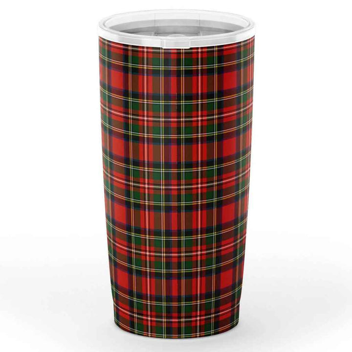 Scottish Monypenny Clan Crest Tartan Insulated Tumbler Tartan Plaid 2