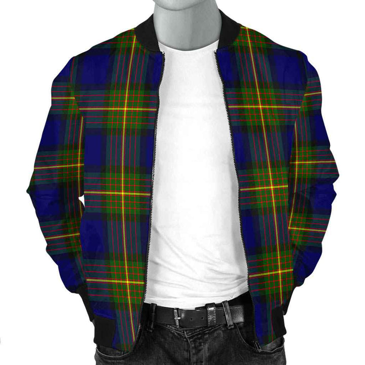 Scottish More (Muir) Clan Tartan Bomber Jacket Tartan Plaid 2