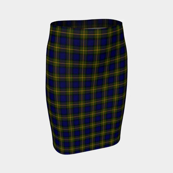 Scottish More (Muir) Clan Tartan Fitted Skirt Tartan Plaid 1
