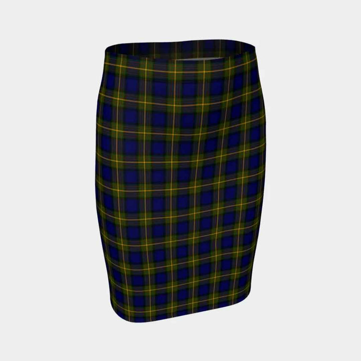 Scottish More (Muir) Clan Tartan Fitted Skirt Tartan Plaid 1