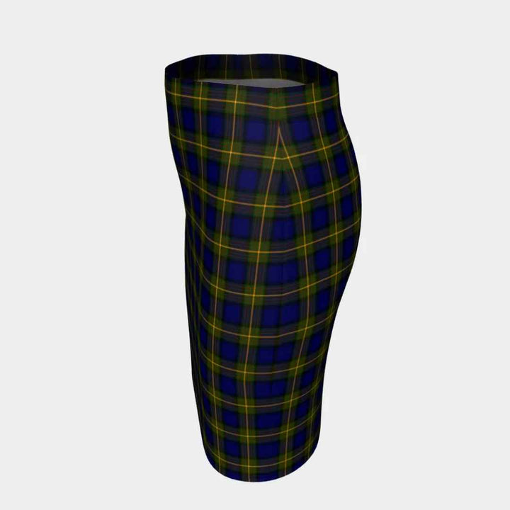 Scottish More (Muir) Clan Tartan Fitted Skirt Tartan Plaid 2