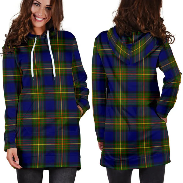 Scottish More (Muir) Clan Tartan Hoodie Dress