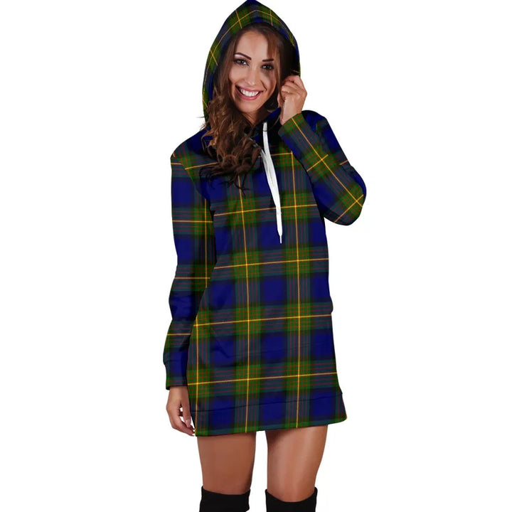 Scottish More (Muir) Clan Tartan Hoodie Dress