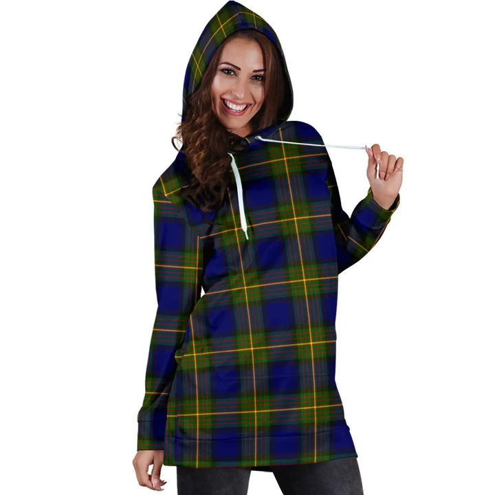 Scottish More (Muir) Clan Tartan Hoodie Dress