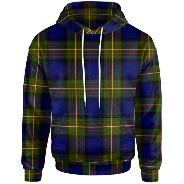 Scottish More (Muir) Clan Tartan Hoodie Front Side Tartan Plaid