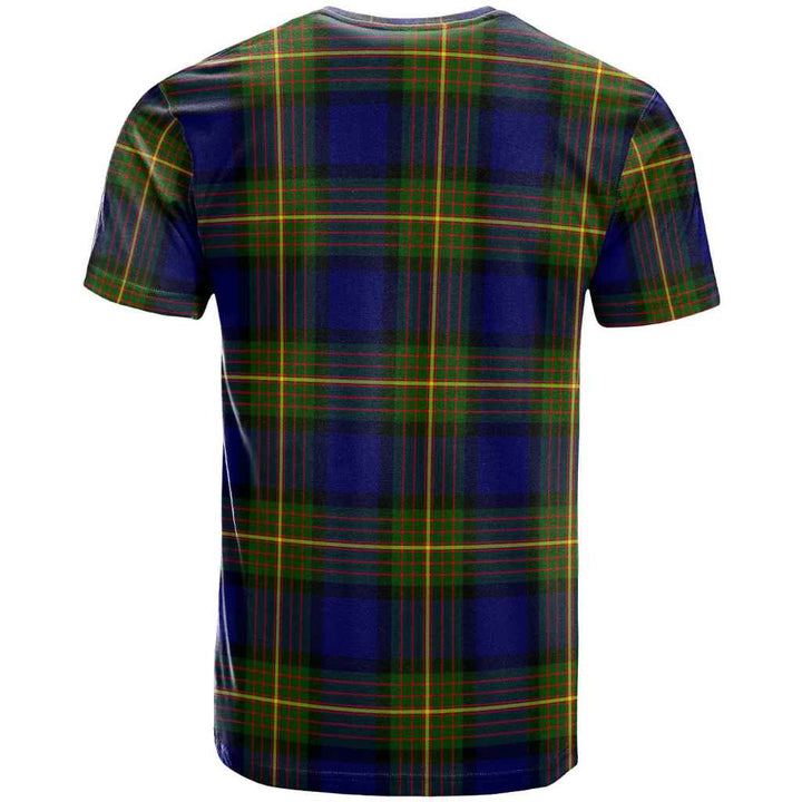 Scottish More (Muir) Clan Tartan T-Shirt Back Side Tartan Plaid