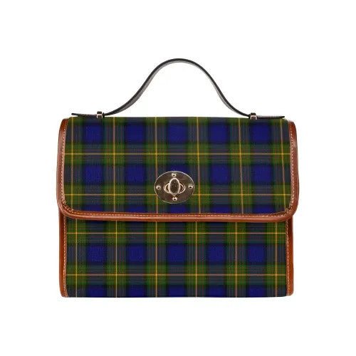 Scottish More (Muir) Clan Tartan Waterproof Canvas Bag Tartan Plaid 1