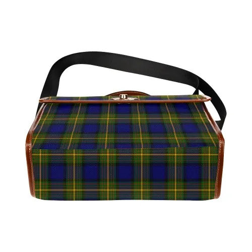 Scottish More (Muir) Clan Tartan Waterproof Canvas Bag Tartan Plaid 5