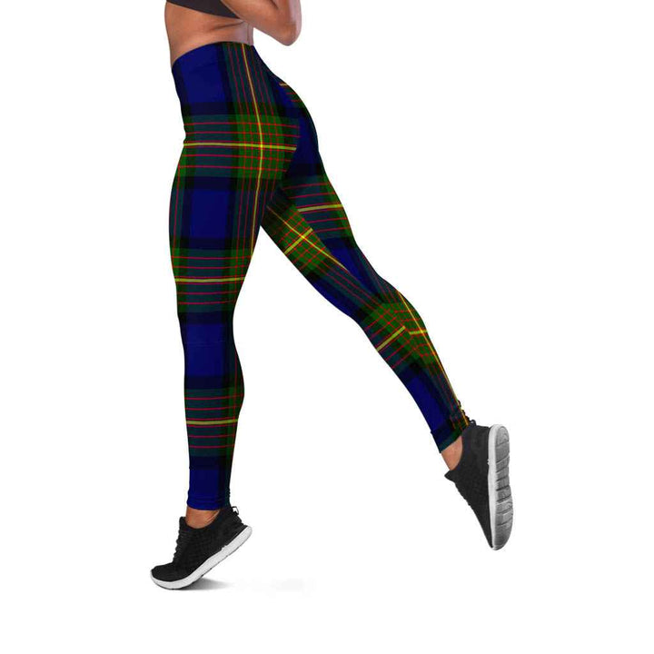 Scottish More (Muir) Clan Tartan Women Leggings Tartan Plaid 2
