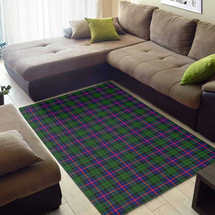 Scottish Morrison Modern Clan Tartan Area Rug Tartan Plaid 2