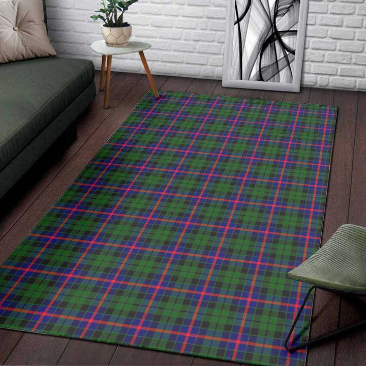 Scottish Morrison Modern Clan Tartan Area Rug Tartan Plaid 3