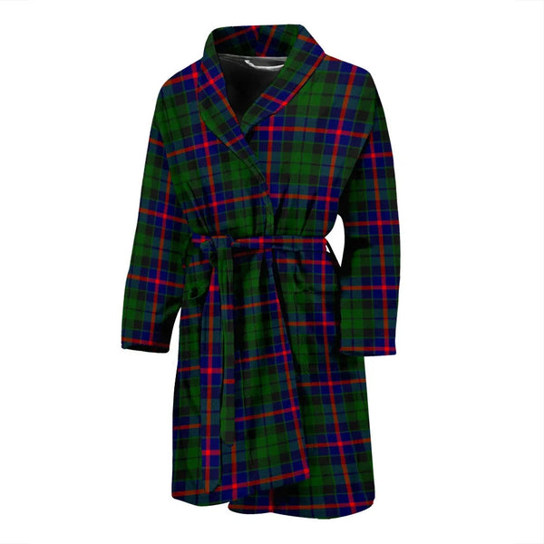 Scottish Morrison Modern Clan Tartan Bathrobe 2