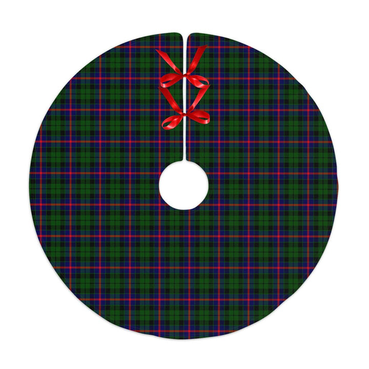 Scottish Morrison Modern Clan Tartan Christmas Tree Skirt No Tassels 1 Tartan Plaid