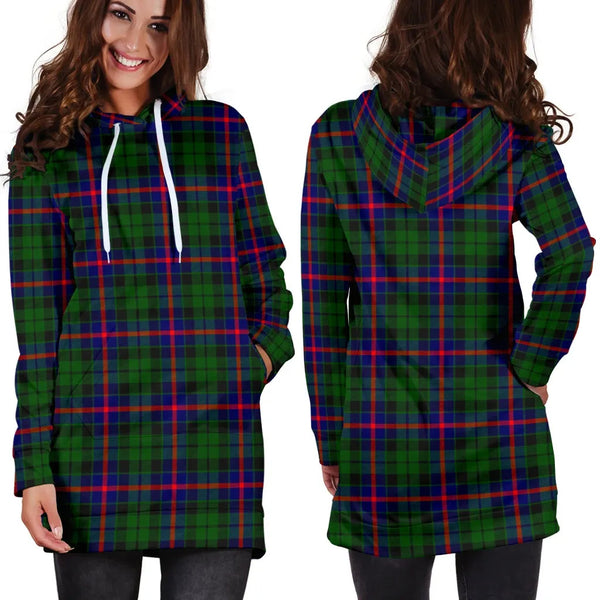 Scottish Morrison Modern Clan Tartan Hoodie Dress