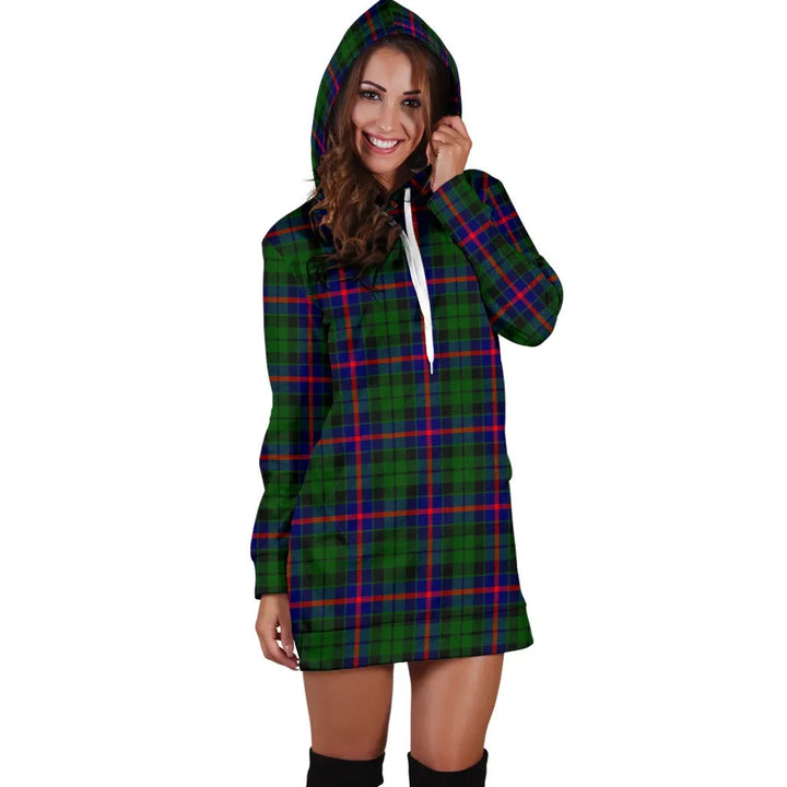 Scottish Morrison Modern Clan Tartan Hoodie Dress