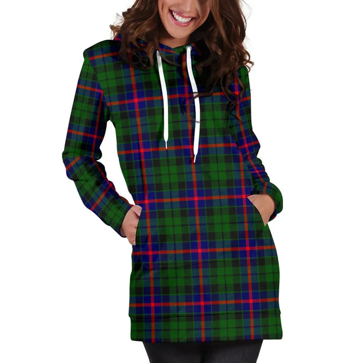Scottish Morrison Modern Clan Tartan Hoodie Dress