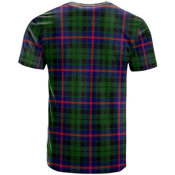Scottish Morrison Modern Clan Tartan T-Shirt Back Side Tartan Plaid