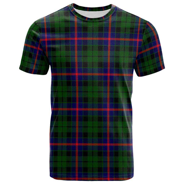 Scottish Morrison Modern Clan Tartan T-Shirt Front Side Tartan Plaid