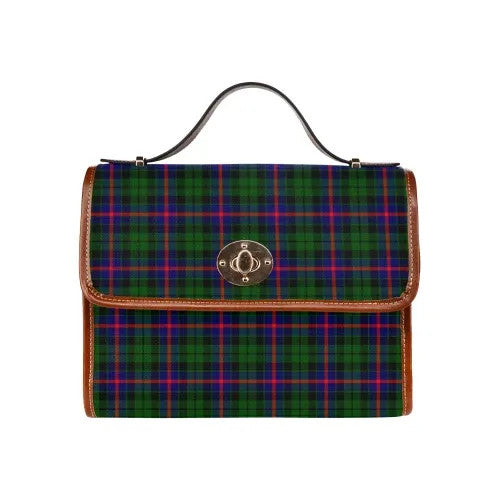 Scottish Morrison Modern Clan Tartan Waterproof Canvas Bag Tartan Plaid 1
