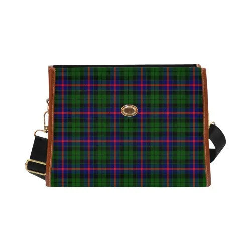 Scottish Morrison Modern Clan Tartan Waterproof Canvas Bag Tartan Plaid 2
