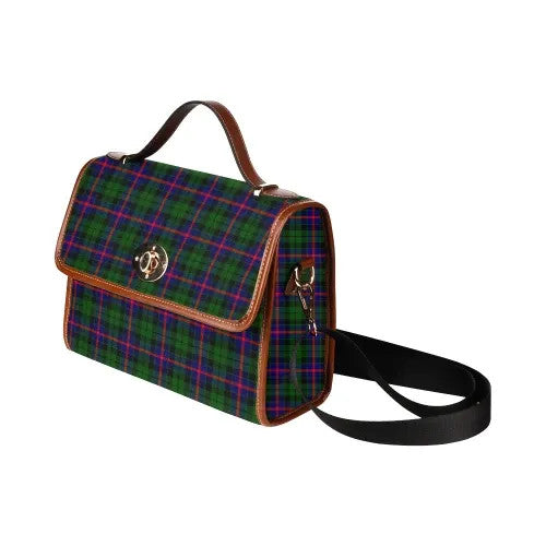 Scottish Morrison Modern Clan Tartan Waterproof Canvas Bag Tartan Plaid 4