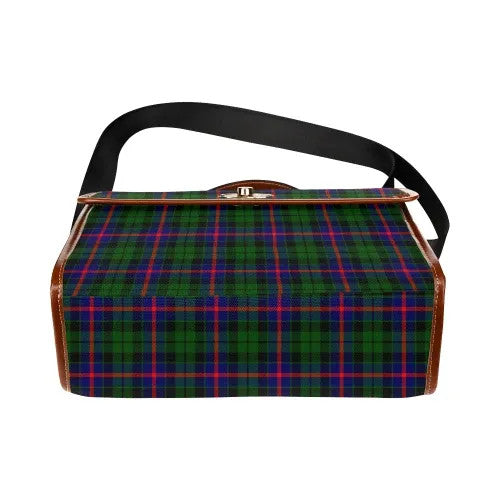 Scottish Morrison Modern Clan Tartan Waterproof Canvas Bag Tartan Plaid 5