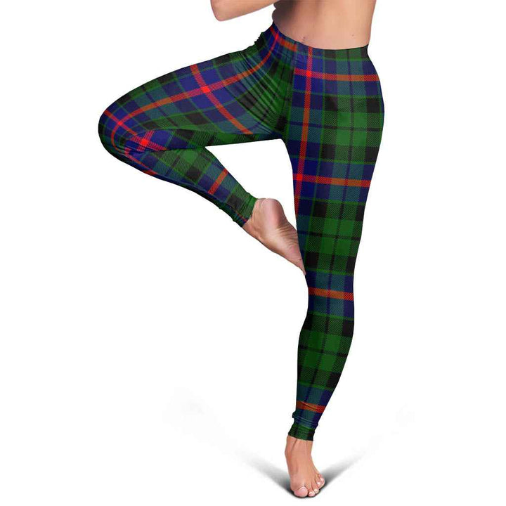 Scottish Morrison Modern Clan Tartan Women Leggings Tartan Plaid 5