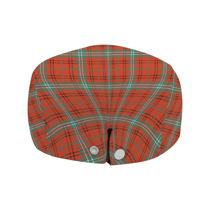 Scottish Morrison Red Ancient Clan Tartan Flat Cap Tartan Plaid 4