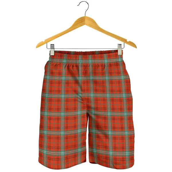 Scottish Morrison Red Ancient Clan Tartan Men's Shorts