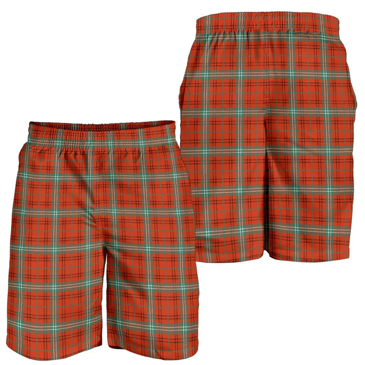Scottish Morrison Red Ancient Clan Tartan Men's Shorts