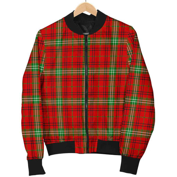 Scottish Morrison Red Modern Clan Tartan Bomber Jacket Tartan Plaid 1