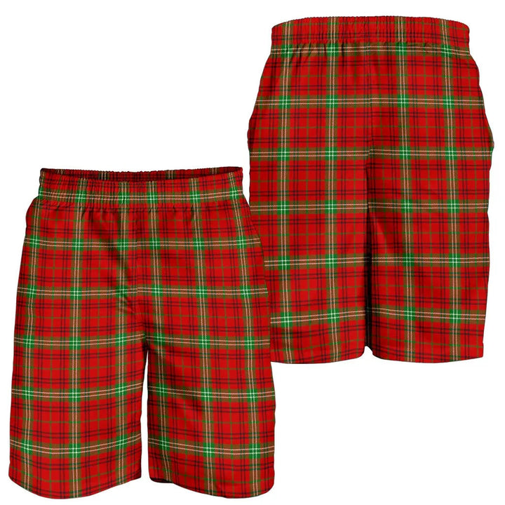 Scottish Morrison Red Modern Clan Tartan Men's Shorts