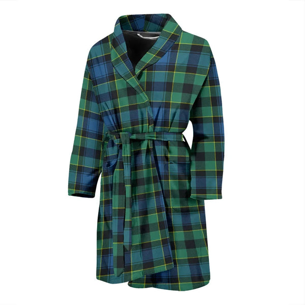 Scottish Mouat Clan Tartan Bathrobe 2
