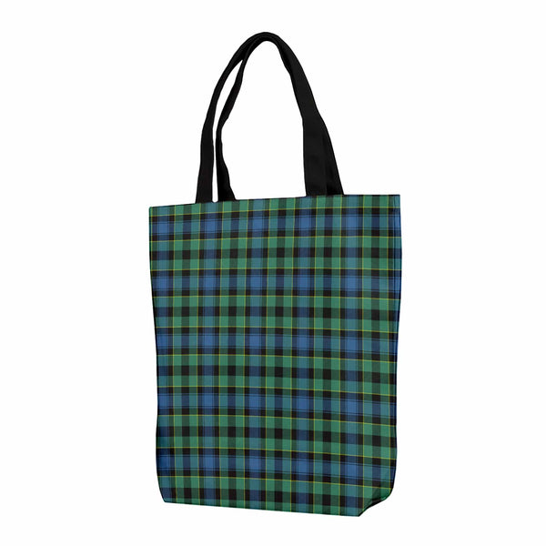 Scottish Mouat Clan Tartan Canvas Bag With Shoulder Strap Tartan Plaid 1