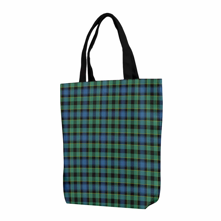 Scottish Mouat Clan Tartan Canvas Bag With Shoulder Strap Tartan Plaid 1