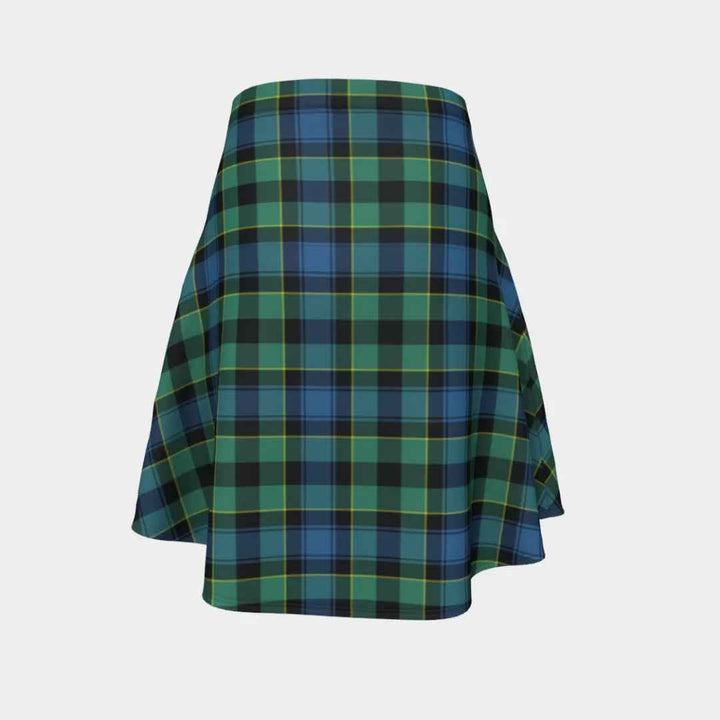 Scottish Mouat Clan Tartan Flare Skirt Tartan Plaid 4