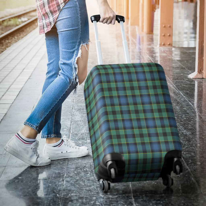 Scottish Mouat Clan Tartan Luggage Cover Tartan Plaid 3