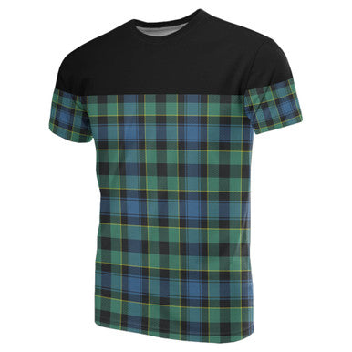 Scottish Mouat Clan Tartan T-Shirt Horizontal Style Front Side Tartan Plaid