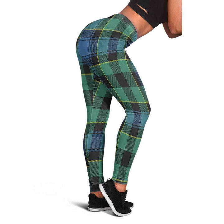 Scottish Mouat Clan Tartan Women Leggings Tartan Plaid 1