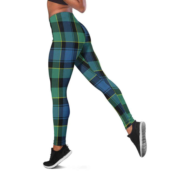 Scottish Mouat Clan Tartan Women Leggings Tartan Plaid 2