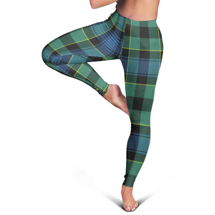 Scottish Mouat Clan Tartan Women Leggings Tartan Plaid 5